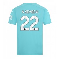 Wolves Nelson Semedo #22 Tretí futbalový dres 2023-24 Krátky Rukáv